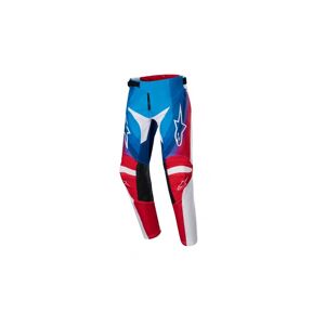 Pantalón Infantil Alpinestars Racer Pneuma Azul Mars Rojo Blanco  3746924-736