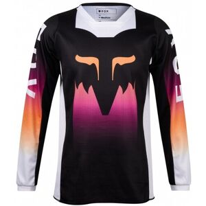 Camiseta Fox Inafntil Girls 180 Flora Negro Rosa  31434-285