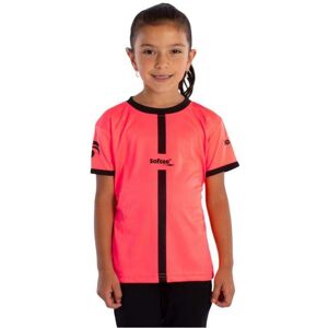 Camiseta Softee Tipex Coral Fluor Negro Junior -  -8a