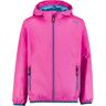 Cmp kid jacket rain fix hood chubasquero niña Rosa (128)