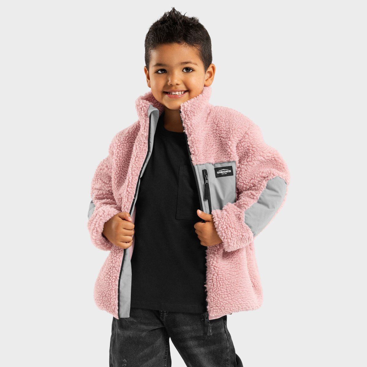 Chaqueta Polar Sherpa para Niños Siroko Fairy (11-12 (152 cm))