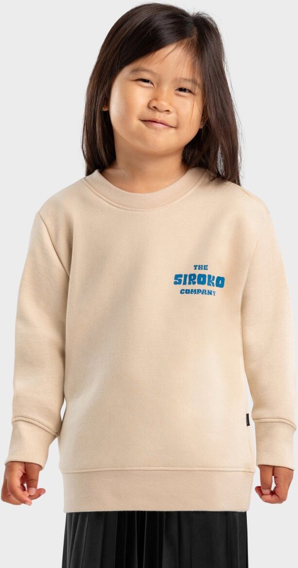 Sudadera sin Capucha con Cuello Redondo para Niñas Siroko Gang-G (7-8 (128 cm))