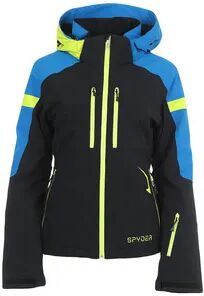 Spyder CORTINA - Chaqueta junior esquÃ­ blk/col/shl