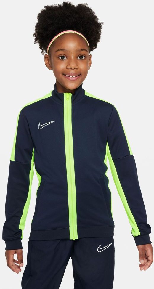 Chaqueta de chándal Nike Academy 23 Azul Marino y Amarillo Fluorescente para Niño - DR1695-452