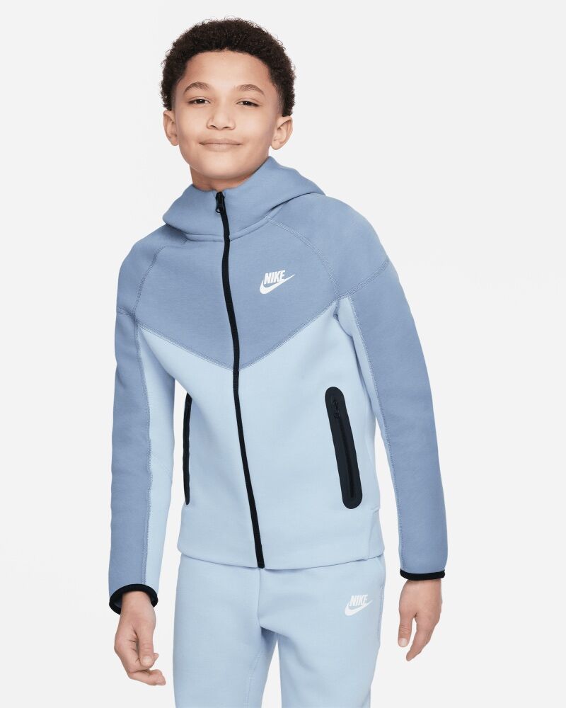 Sudadera con zip y capucha Nike Sportswear Tech Fleece Azul Cielo Niño - FD3285-493