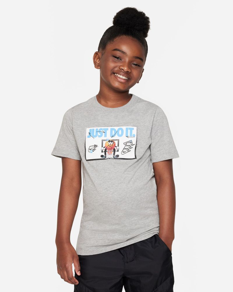 Camiseta Nike Sportswear Gris Niño - FD3964-063