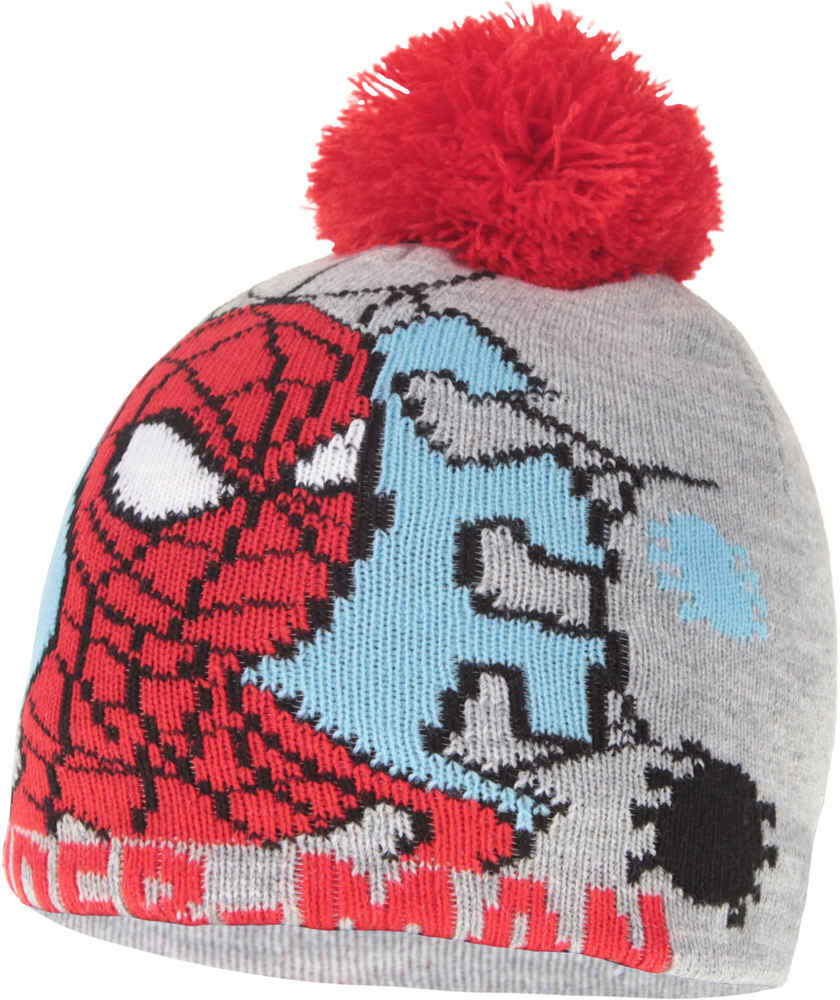 Sun City Gorro esquí infantil spiderman grey