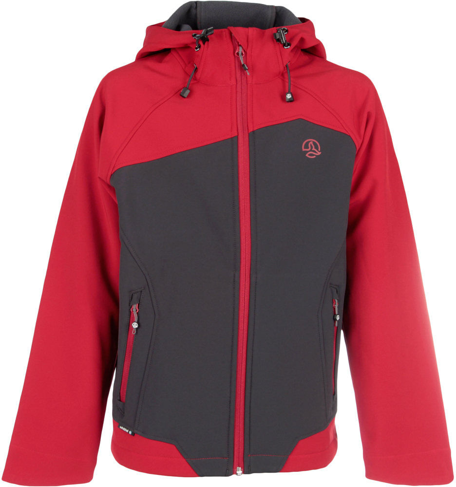 Ternua mauna chaqueta softshell niño Rojo (8)