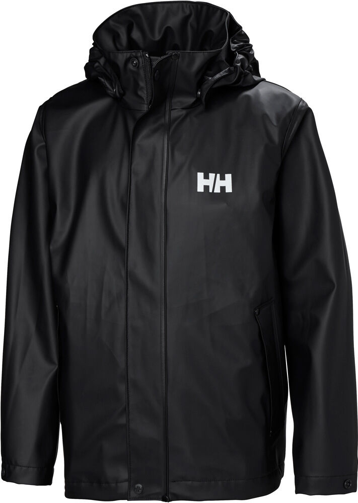 Helly Hansen moss chubasquero impermeable niño Negro (16)