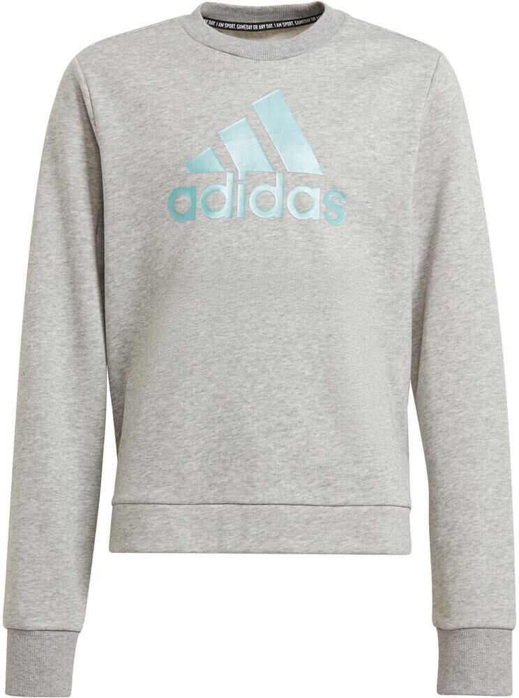 Adidas future icons logo sudadera niña Gris (140)