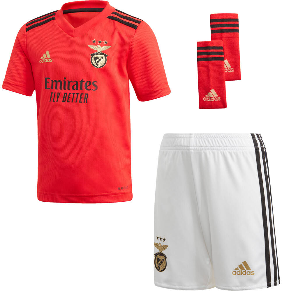 Adidas Equipación fútbol niño benfica 21 h mini