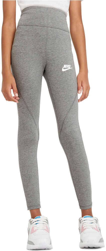 Nike nsw favorites gx hw legging malla larga niña Gris (XL)