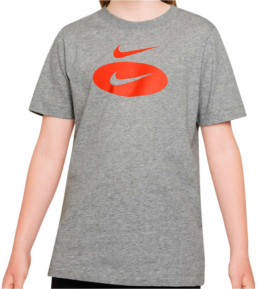 Nike sportswear hbr core camiseta manga corta niño Gris (S)