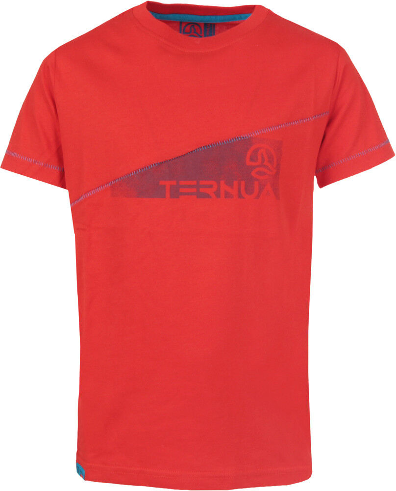 Ternua gudlin camiseta montaña manga corta niño Rojo (10)