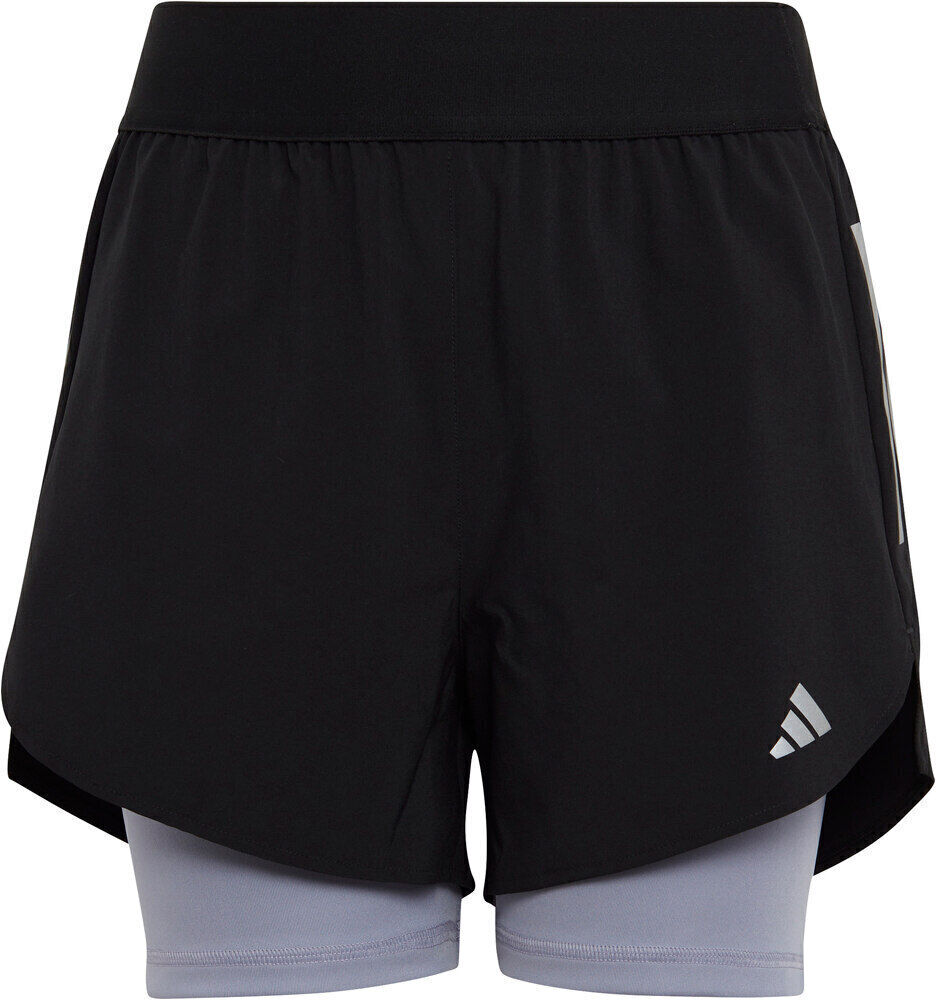 Adidas two-in-one woven pantaloneta técnica niño Negro (116)