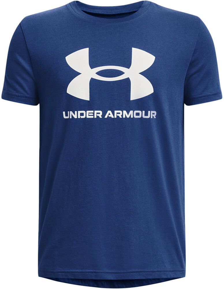 Under Armour sportstyle logo camiseta manga corta niño Azul (L)