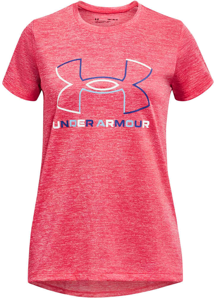 Under Armour tech bl twist camiseta manga corta niña Rosa (L)