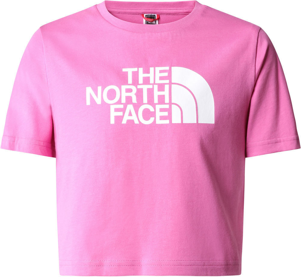 The North Face g crop easy camiseta montaña manga corta niño Rosa (S)