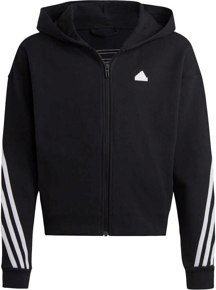 Adidas future icons 3 bandas sudadera niña Negro (164)