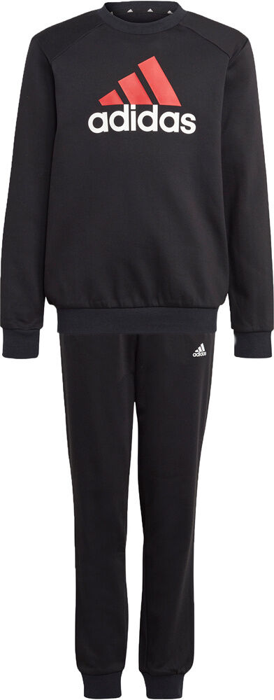 Adidas essentials big logo chándal niño Negro (128)