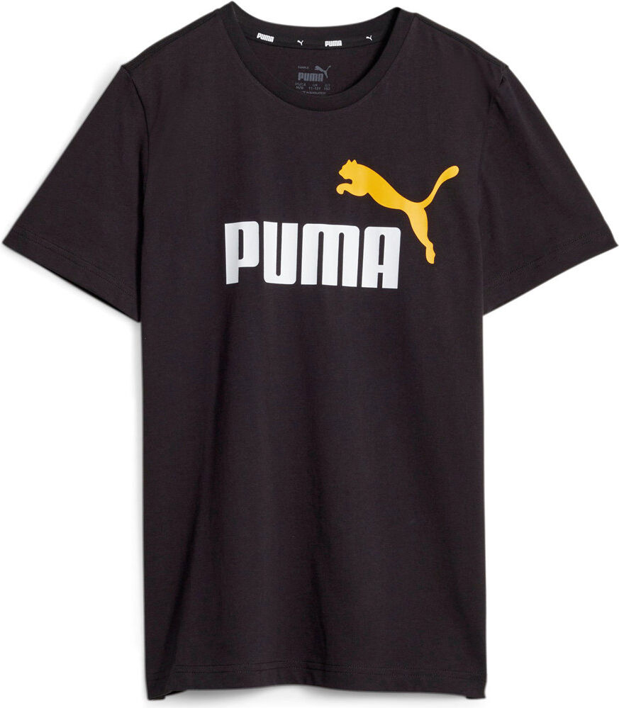 Puma essenstials logo camiseta manga corta niño Negro (110)