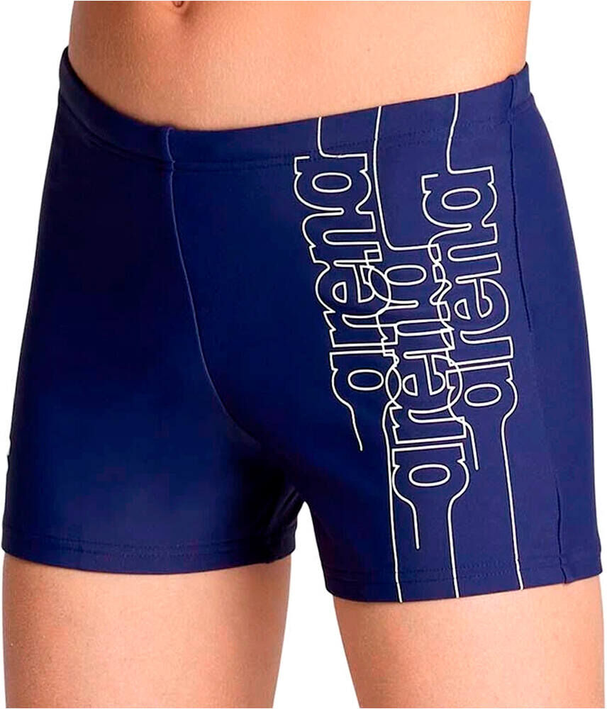 Arena swim short graphic bañador natación niño Azul (12)