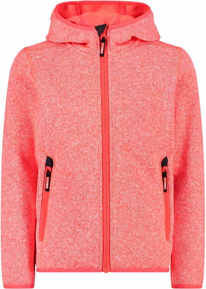 Cmp kid g jacket fix hood forro polar niño Rosa (116)