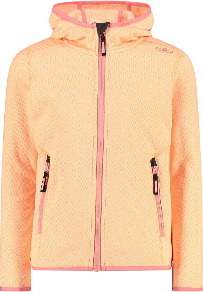 Cmp kid g jacket fix hood forro polar niño Naranja (110)