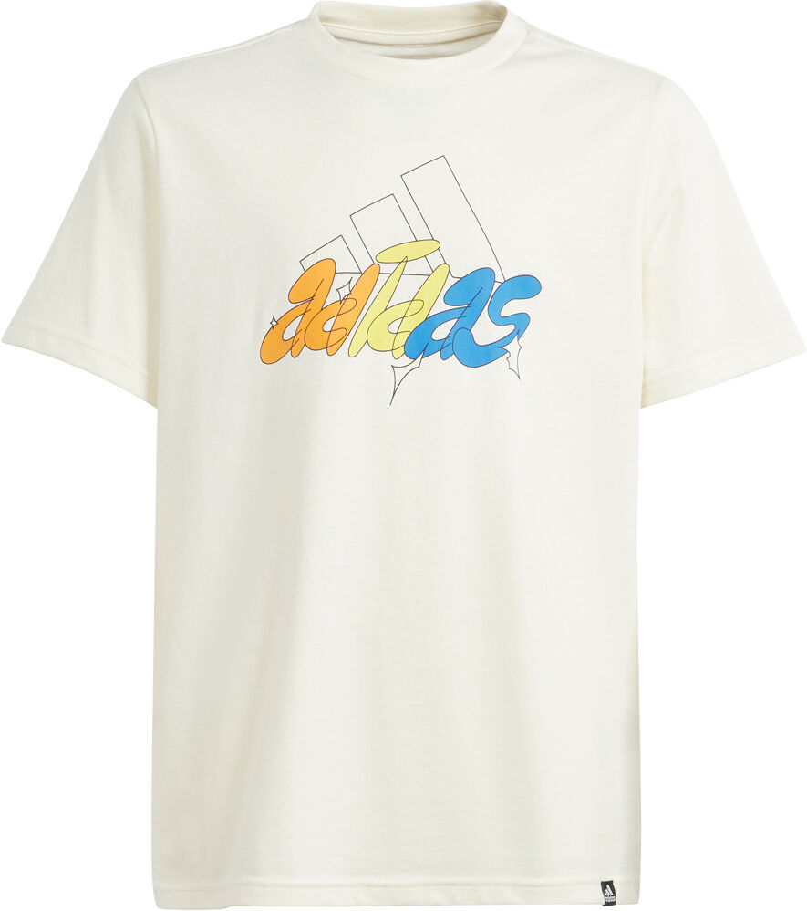 Adidas graphic illustrated camiseta manga corta niño Blanco (128)