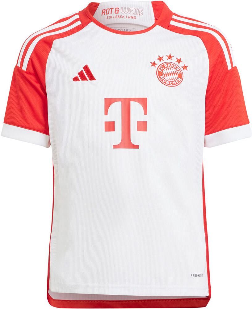 Adidas fc bayern de munich 24 primera equipacion camiseta de fútbol oficiales niño Blanco (140)