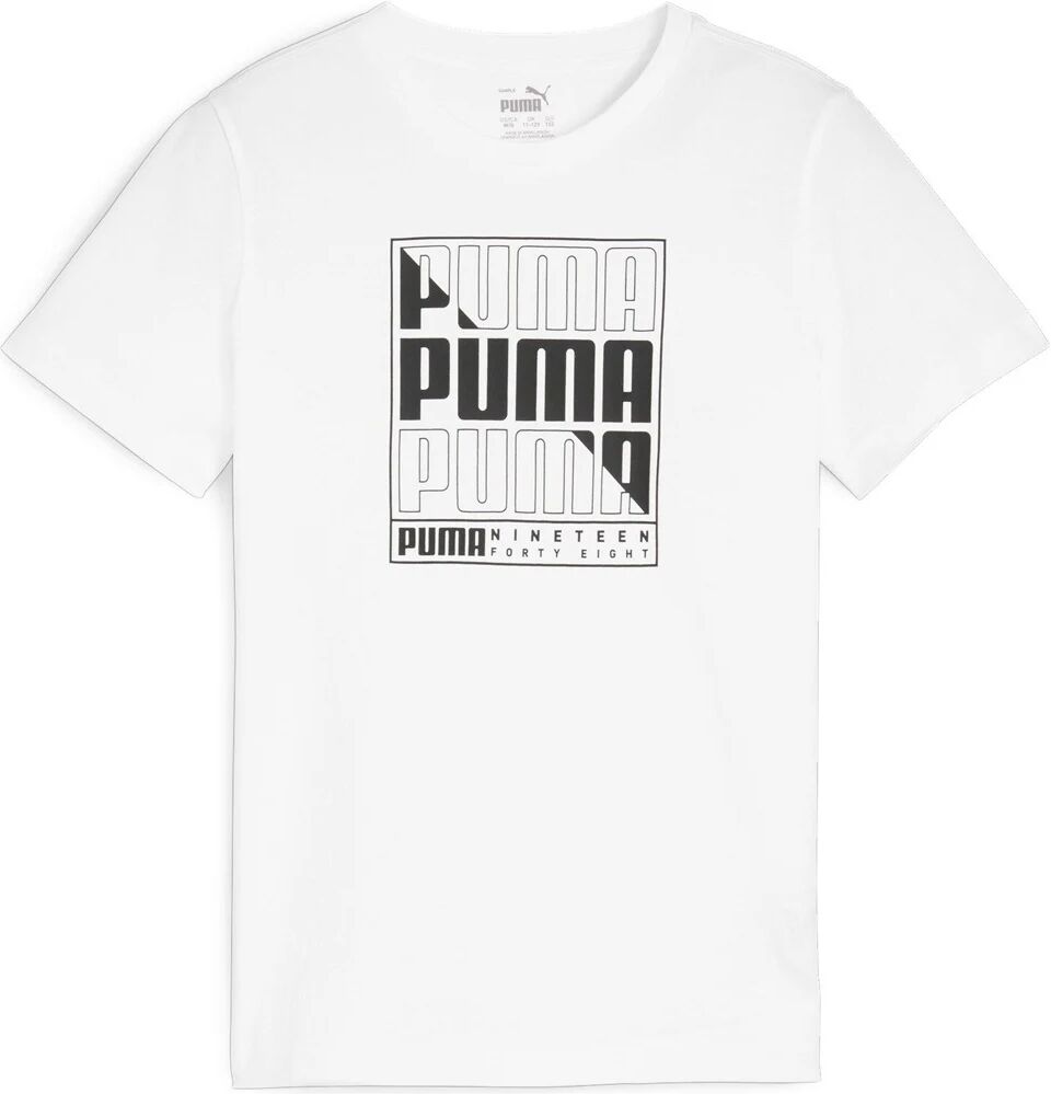 Puma graphics wordin camiseta manga corta niño Blanco (140)