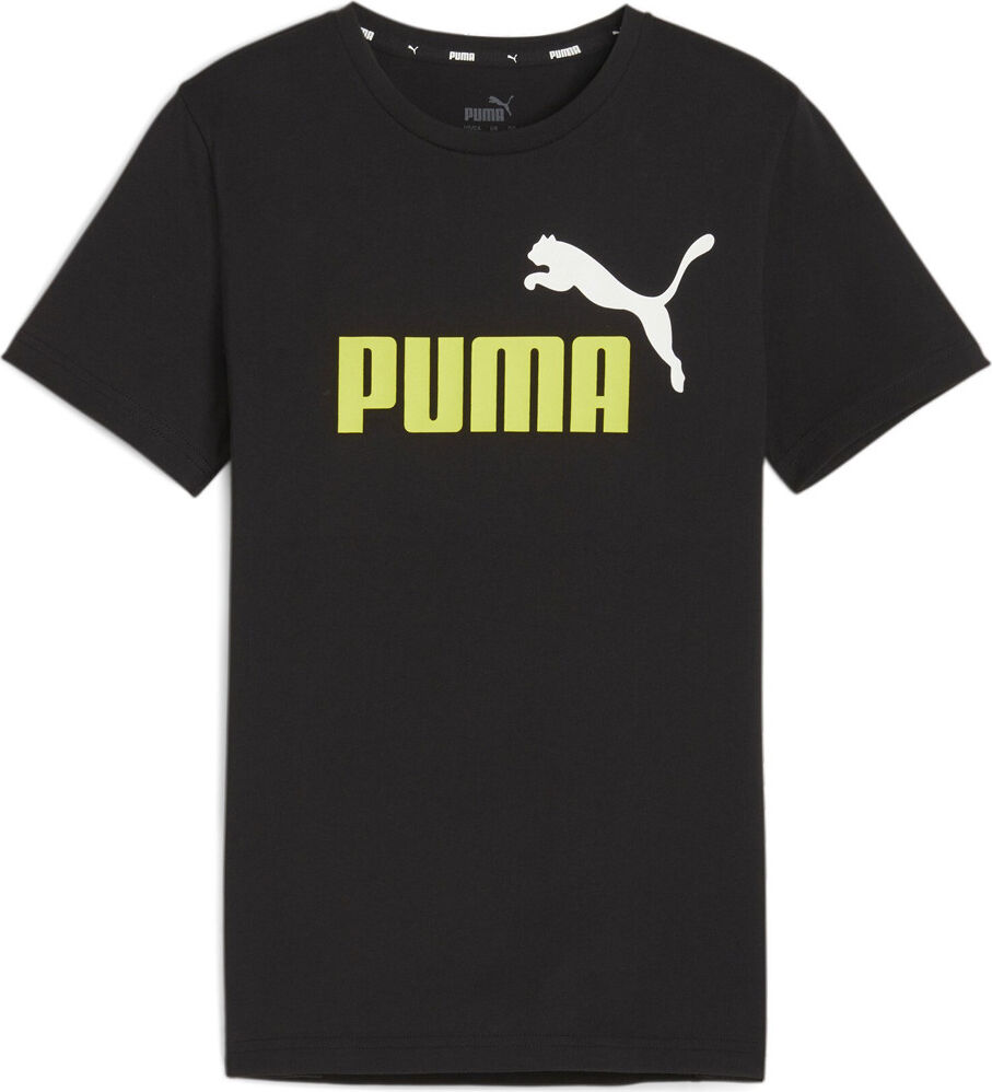 Puma essentials 2 colour logo camiseta manga corta niño Negro (140)