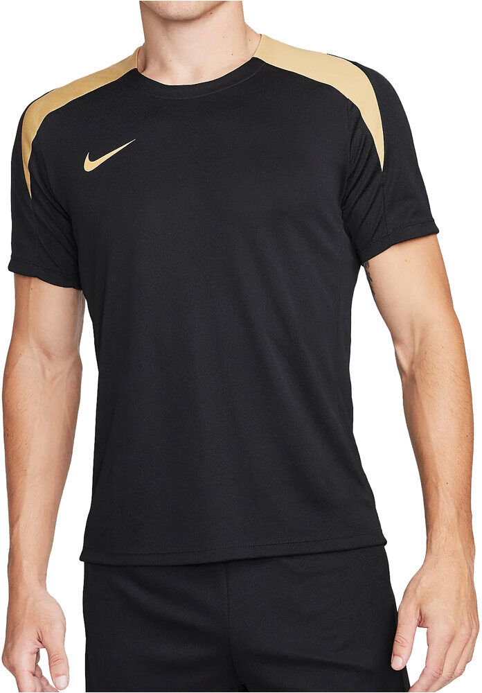 Nike dri-fit strike camisetas fútbol manga corta Negro (L)