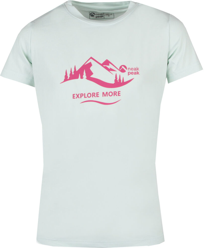 Neak Peak amose camiseta montaña manga corta niño Azul (14)