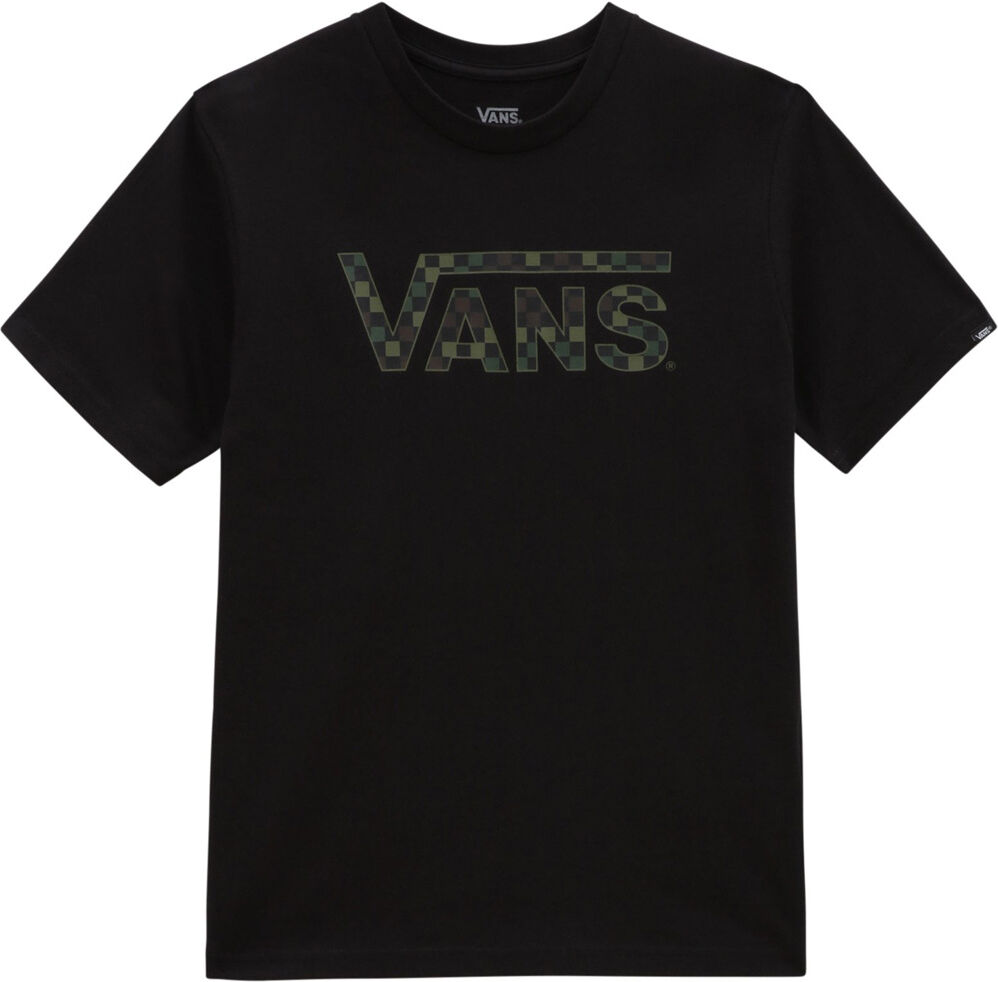 Vans checkered camiseta manga corta niño Negro (XL)