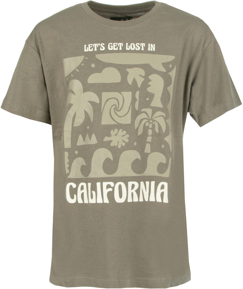 Losan california camiseta manga corta niño Gris (14)