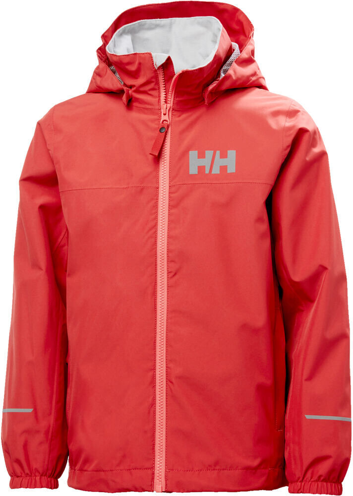 Helly Hansen juell rain chubasquero impermeable niño Rojo (12)