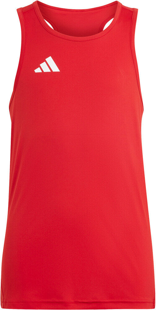 Adidas team singlet camiseta tirantes niña Rojo (140)