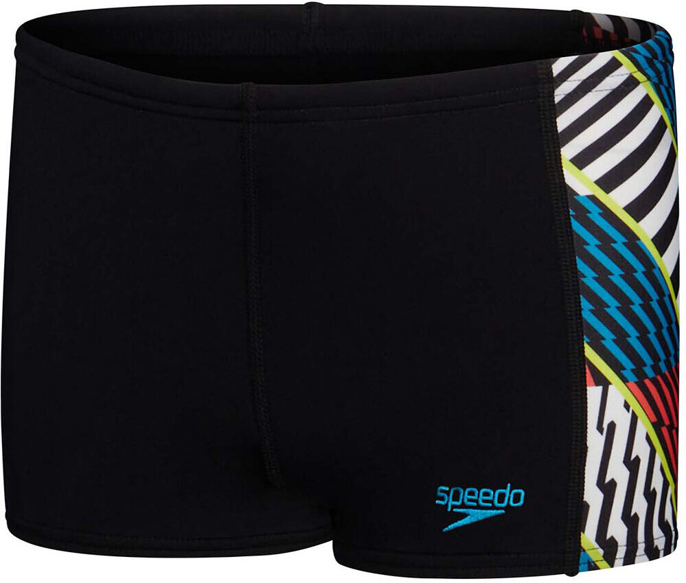 Speedo digital panel bañador natación niño Negro (13-14)