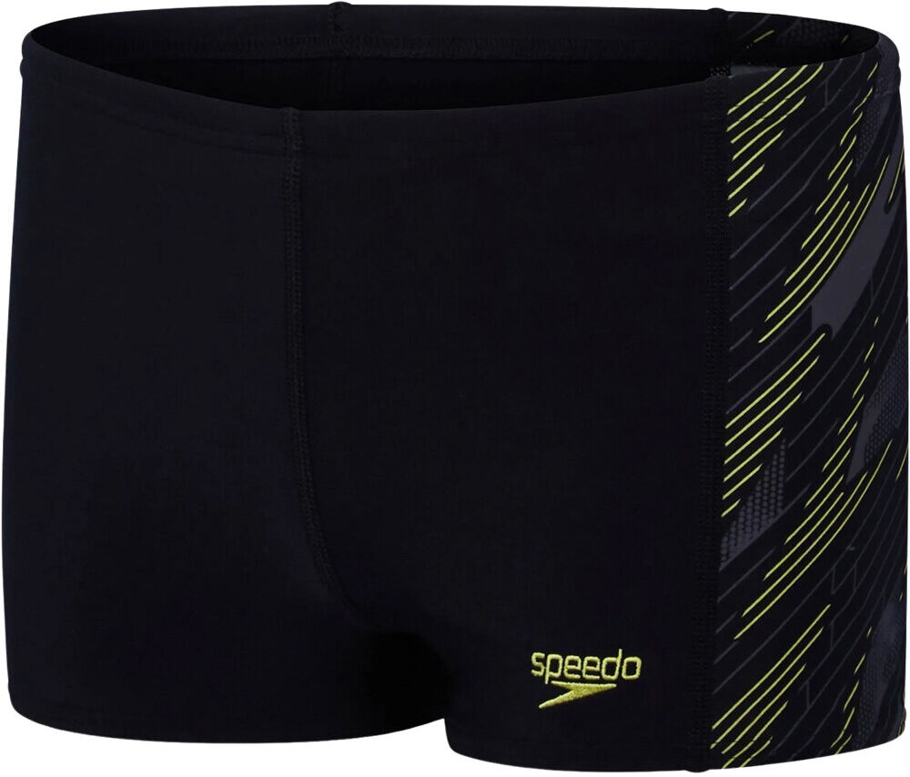 Speedo hyper boom panel aquashort bañador natación niño Negro (11-12)