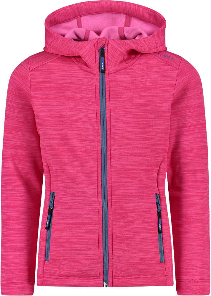 Cmp kid g jacket fix hood forro polar niño Rosa (140)