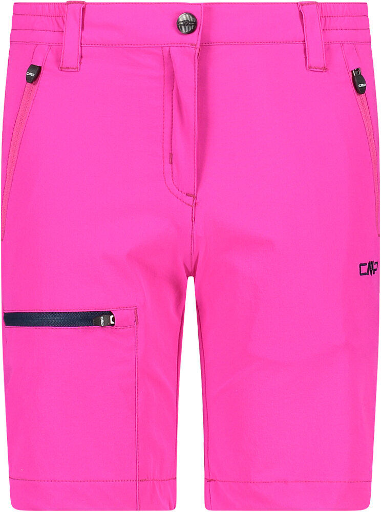 Cmp kid g bermuda pantalón corto montaña niño Rosa (140)