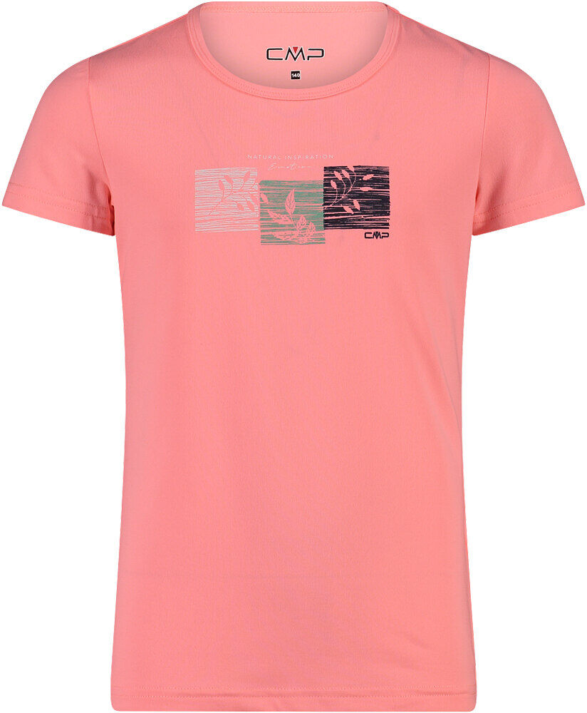 Cmp kid g t-shirt camiseta montaña manga corta niño Rosa (140)