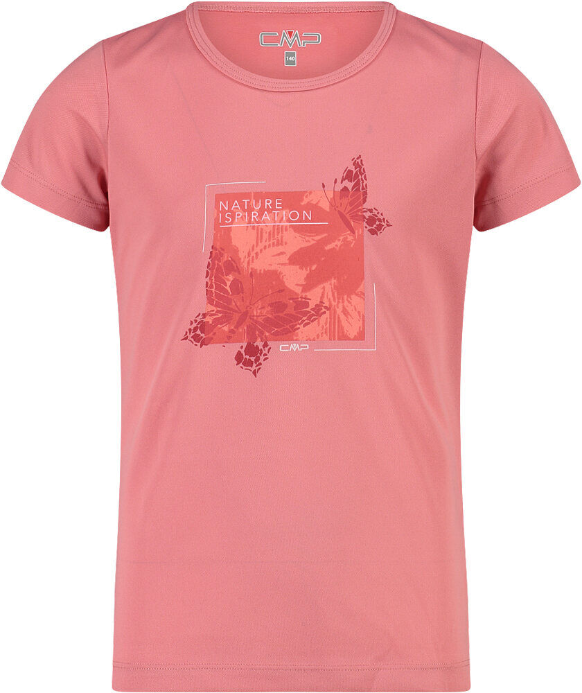 Cmp kid g t-shirt camiseta montaña manga corta niño Rosa (140)