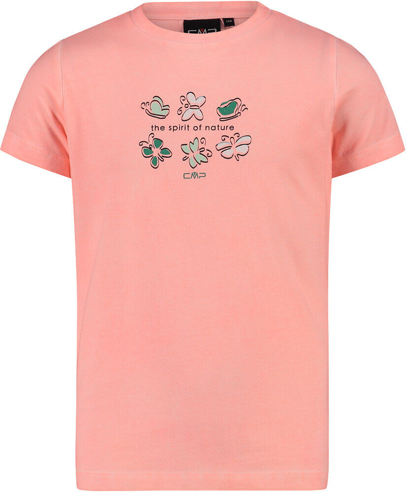 Cmp kid g t-shirt camiseta montaña manga corta niño Rosa (140)