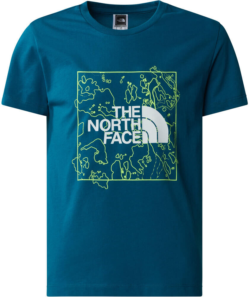 The North Face new graphic camiseta montaña manga corta niño Azul (L)