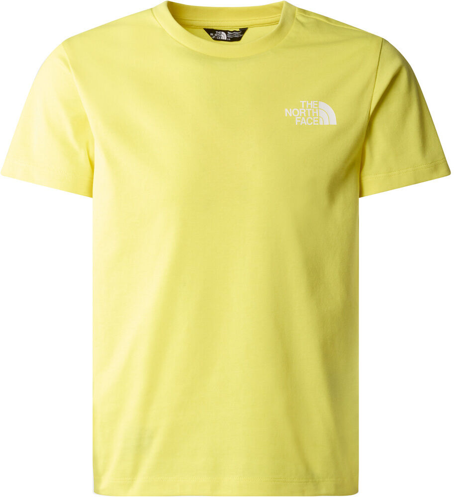 The North Face simple dome camiseta montaña manga corta niño Amarillo (XL)