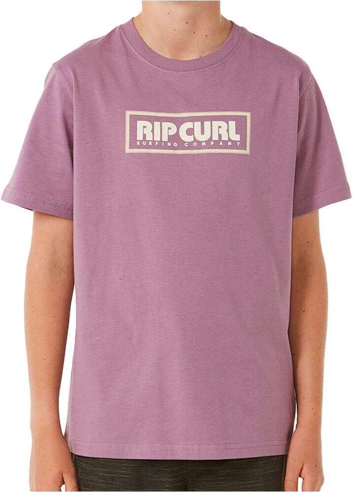 Rip Curl big mumma icon camiseta manga corta niño Morado (16)