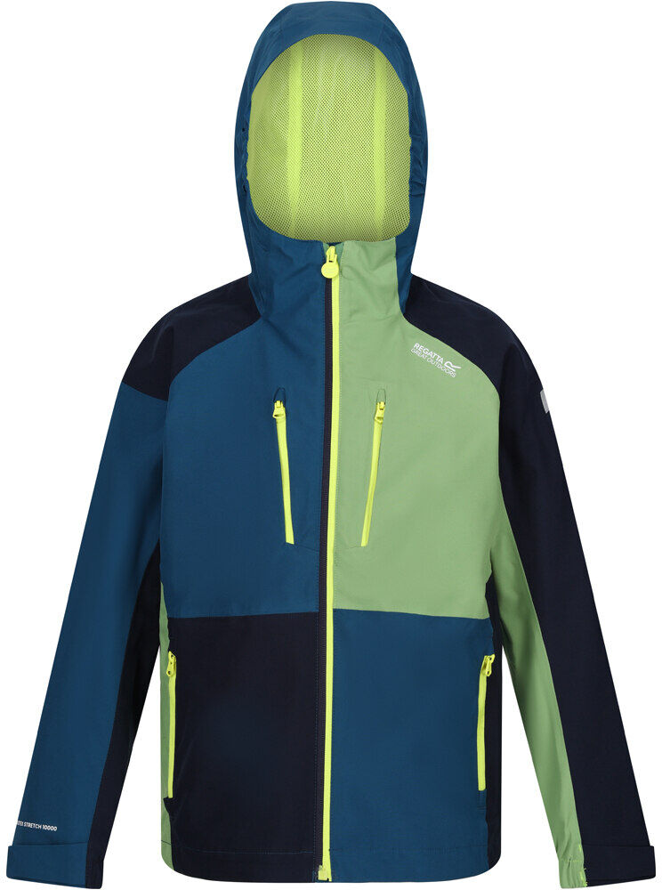 Regatta highton chaqueta impermeable niño Azul (14)