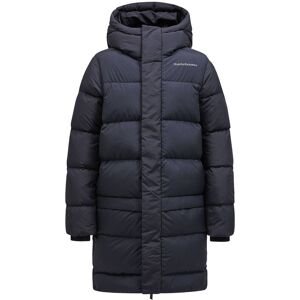 Peak Performance Jr Long Puffer - Musta - 150